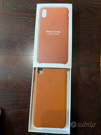 Custodia pelle Apple originale iPhone XS Max