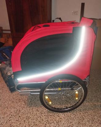 carrello bici per cani