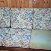 divano in legno 3 posti