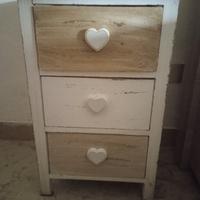 comodini shabby 