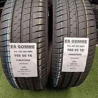 2 gomme 195 55 16 FIRESTONE RIF671