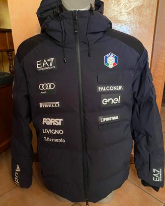 GIACCA PIUMINO EA7 FISI NAZIONALE SCI ITALIANA
