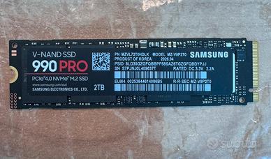 Samsung ssd 990 pro 2TB  M.2