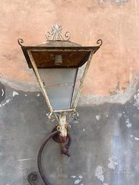 Coppia di lampade da esterno