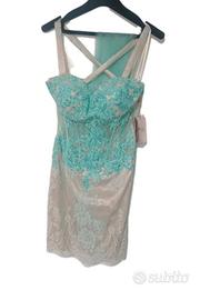 Abito corto elegante 
Impero couture taglia 44 
Nu