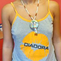 Collana bracciale orecchini agata corallo peridoto