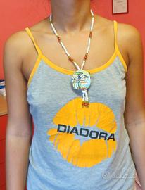 Collana bracciale orecchini agata corallo peridoto