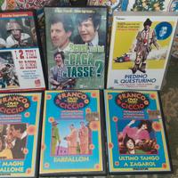 Lotto Dvd film comici Franco e Ciccio cult movies