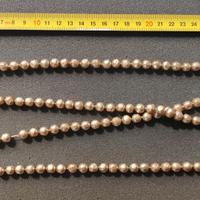 Collana perle barocche beige/oro