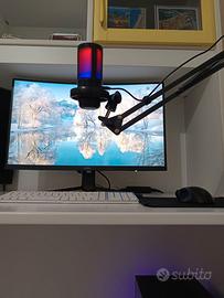 Monitor gaming MSI curvo 27"+ mouse gaming