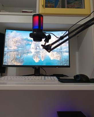 Monitor gaming MSI curvo 27"+ mouse gaming