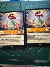 Lorcana ariel Spectacular Singer 2x ing mint