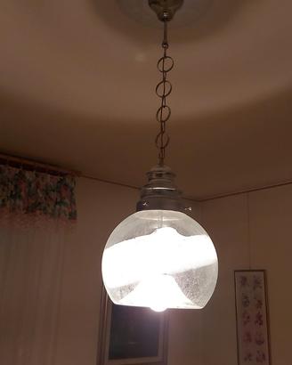 Coppia lampadari design anni '70