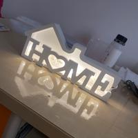 Decorazione in gesso ceramico artigianale