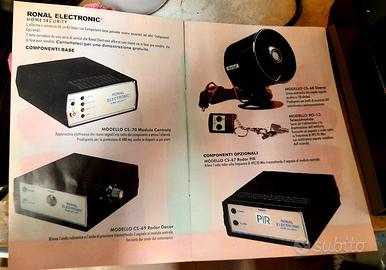 Impianto allarme completo