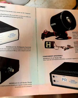 Impianto allarme completo