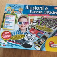 Gioco illusioni e scienze ottiche PICCOLO GENIO