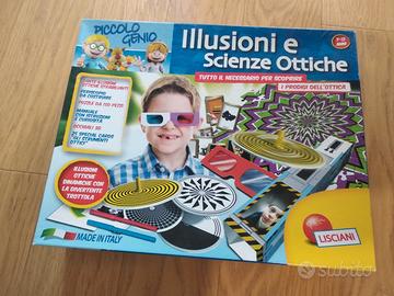 Gioco illusioni e scienze ottiche PICCOLO GENIO