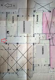 Appartamento con box singolo a Villasanta