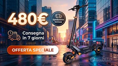 Monopattino Kepow K3 - 1000w 48v 15ah