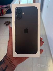 Iphone  16 plus 128g. Nero