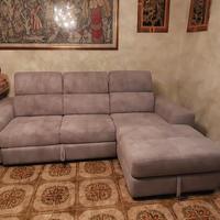 Divano letto con penisola