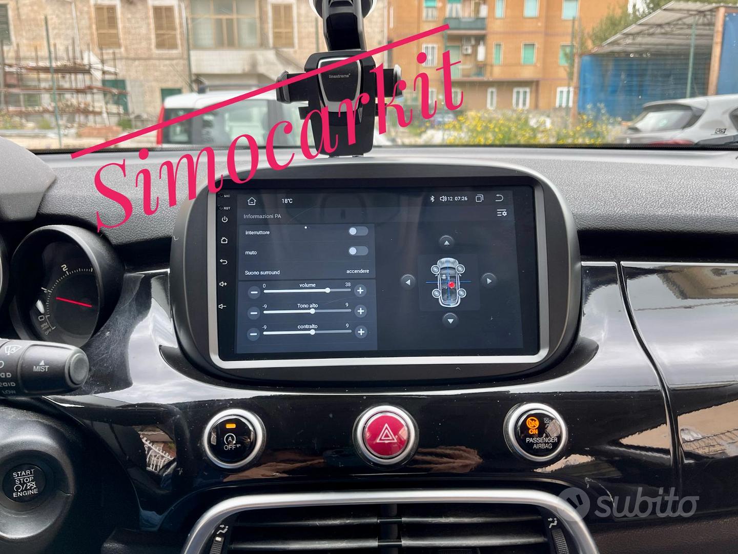 Subito - SIMOCARKIT MZ - Autoradio car Tablet android 12 gps per fiat 500X  - Accessori Auto In vendita a Torino