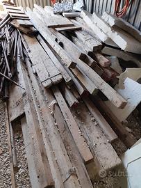 Morali in Legno quadrati edilizia