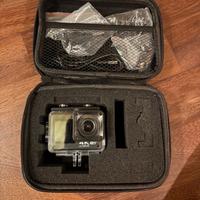 Action cam con accessori