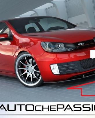 Splitter Spoiler anteriore per VW Golf VI GTI vers