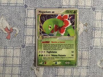 Carta pokemon Meganium ex holo