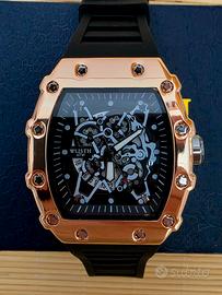 Orologio Uomo modello Richard M. Scheletrato Oro