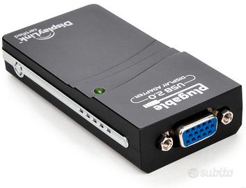 Plugable USB 2.0 adattatore VGA monitor multipi