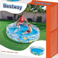 Bestway - Piscina Deep Dive 3 Anelli, 183x33 CM