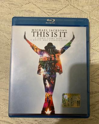 Michael Jackson's This is it blu-ray