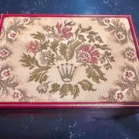Scatola Rolex Vintage rara e originale con Ricamo