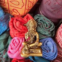 Statuetta Hanuman in ottone vintage – divinità hin