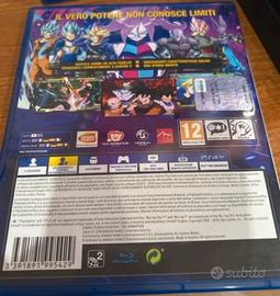 Gioco ps4 dragon ball fighterz