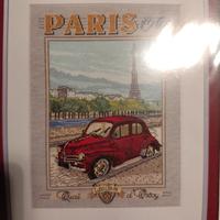 kit quadro a punto croce 