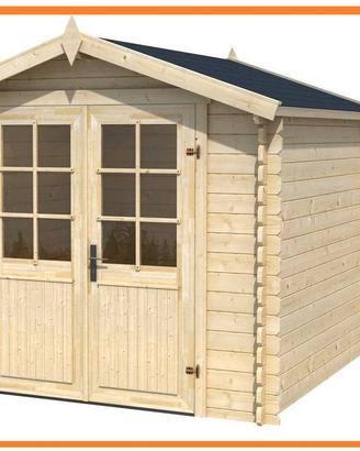 Casetta legno 250x250 28mm casa gazebo giardino