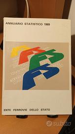 Ferrovie dello stato, annuario Statistico 1989
