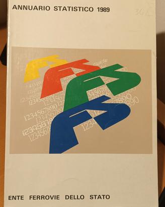 Ferrovie dello stato, annuario Statistico 1989