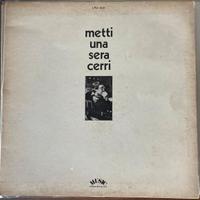 Franco Cerri - Metti una sera Cerri vinile Promo