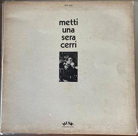 Franco Cerri - Metti una sera Cerri vinile Promo