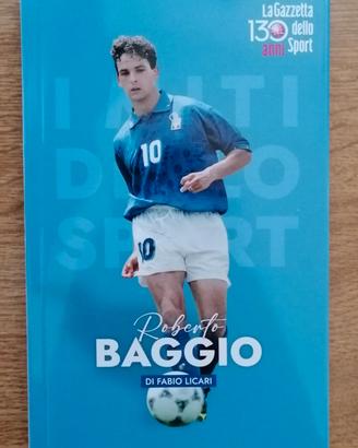 Libro Roberto Baggio collezione I miti dello Sport