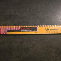 Pile Batterie Kodak AA 30 Pack nuove sigillate