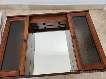 mobile legno  bagno