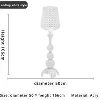 Lampada da terra design stile kabuki