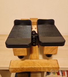 Stepper in legno massiccio Lineaflex