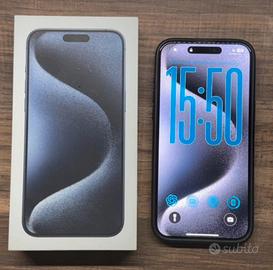 IPHONE 15 PRO MAX  512gb BLUE  originale